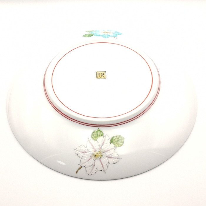 有田　鉄線花　和洋皿　陶磁器工房いとうの画像