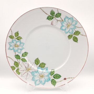 有田　鉄線花　和洋皿　陶磁器工房いとうの画像