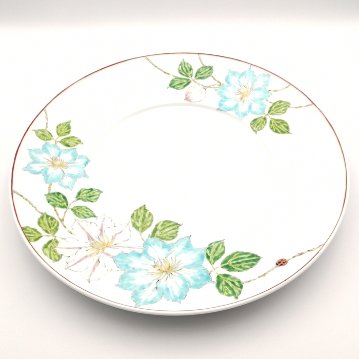 有田　鉄線花　和洋皿　陶磁器工房いとうの画像