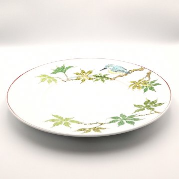 有田　カワセミ　和洋皿　陶磁器工房いとうの画像