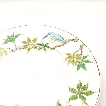 有田　カワセミ　和洋皿　陶磁器工房いとうの画像