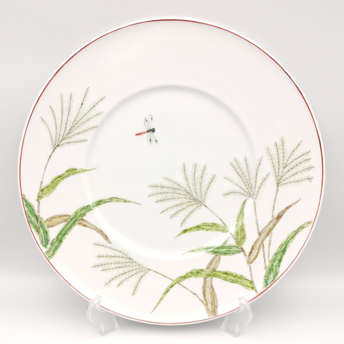 有田　すすき　和洋皿　陶磁器工房いとうの画像