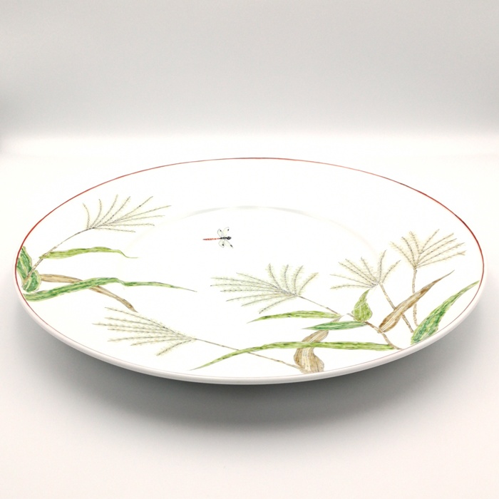 有田　すすき　和洋皿　陶磁器工房いとうの画像