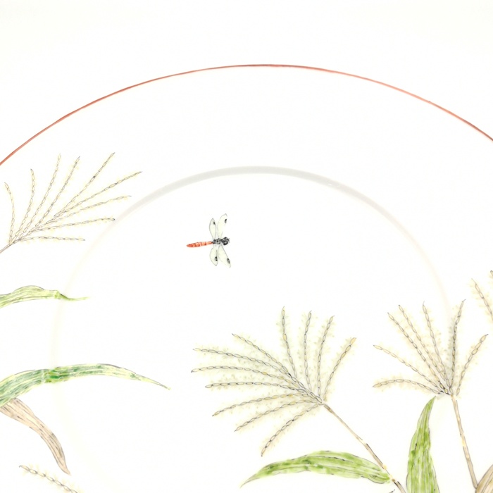 有田　すすき　和洋皿　陶磁器工房いとうの画像