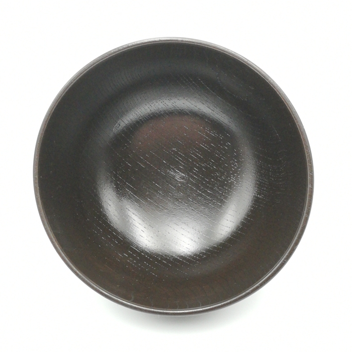 栓　摺り分け汁椀（朱/黒）　山中漆器 日本製の画像
