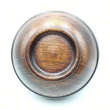 栓　摺り分け汁椀（朱/黒）　山中漆器 日本製の画像