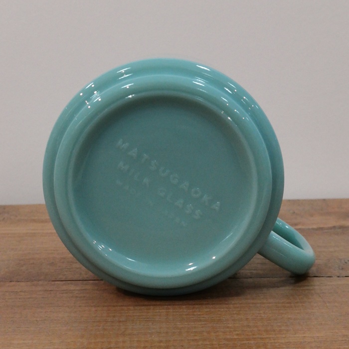 MILK GLASS　マグカップ（ラベンダー・ターコイズ・モカ）　300㏄の画像