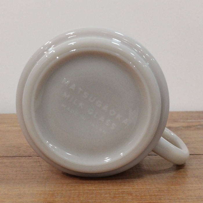 MILK GLASS　マグカップ（ラベンダー・ターコイズ・モカ）　300㏄の画像