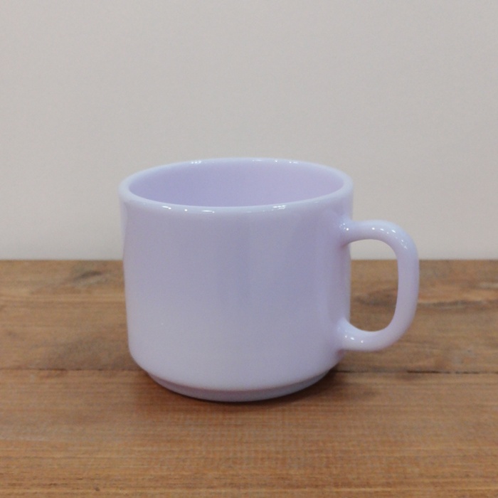 MILK GLASS　マグカップ（ラベンダー・ターコイズ・モカ）　300㏄の画像
