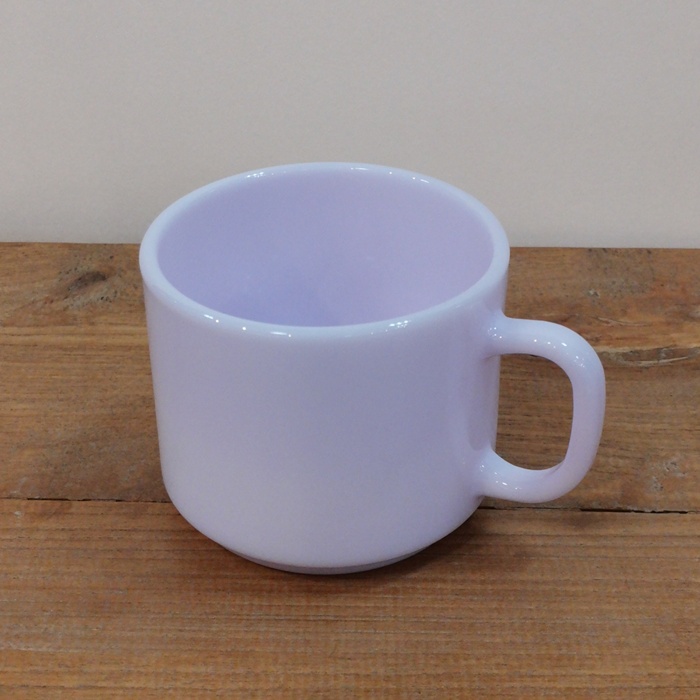 MILK GLASS　マグカップ（ラベンダー・ターコイズ・モカ）　300㏄の画像