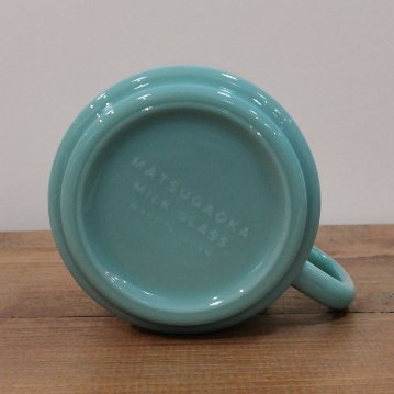 MILK GLASS　マグカップ（ラベンダー・ターコイズ・モカ）　300㏄の画像