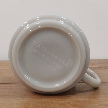 MILK GLASS　マグカップ（ラベンダー・ターコイズ・モカ）　300㏄の画像