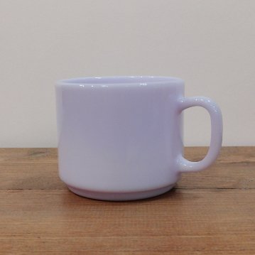 MILK GLASS　マグカップ（ラベンダー・ターコイズ・モカ）　300㏄の画像