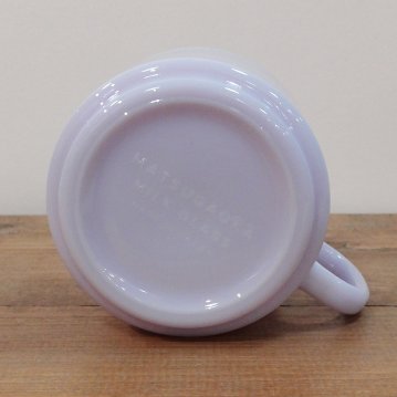 MILK GLASS　マグカップ（ラベンダー・ターコイズ・モカ）　300㏄の画像