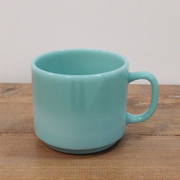MILK GLASS　マグカップ（ラベンダー・ターコイズ・モカ）　300㏄の画像