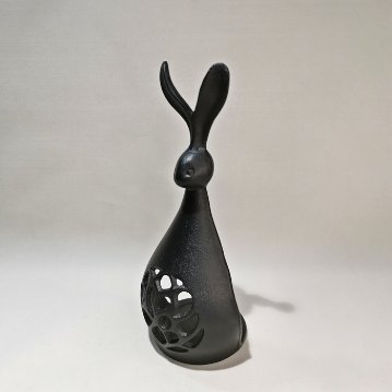 岩鋳　南部鐵器　キャンドルスタンド　うさぎの画像