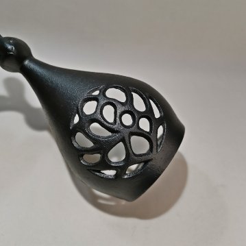 岩鋳　南部鐵器　キャンドルスタンド　うさぎの画像