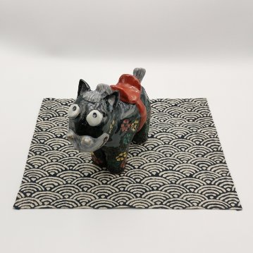 童工房　干支・午　置物　屏風・マット付の画像