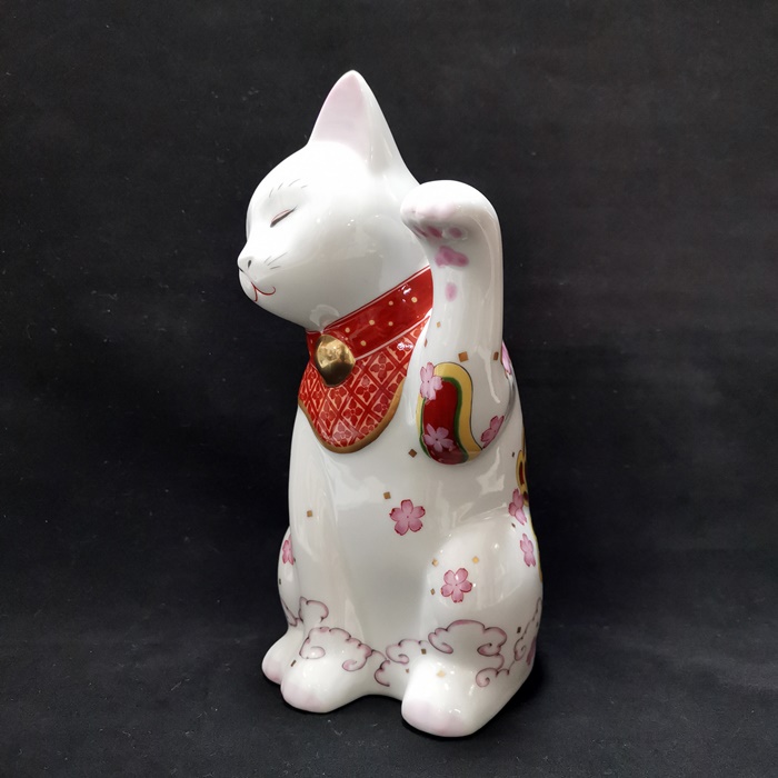有田　其泉窯　ｍｉｗ（親）撫子　置物の画像