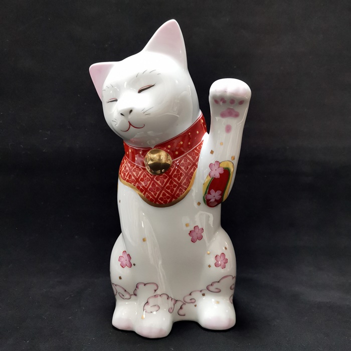 有田　其泉窯　ｍｉｗ（親）撫子　置物の画像
