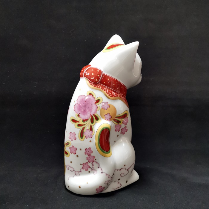 有田　其泉窯　ｍｉｗ（親）撫子　置物の画像