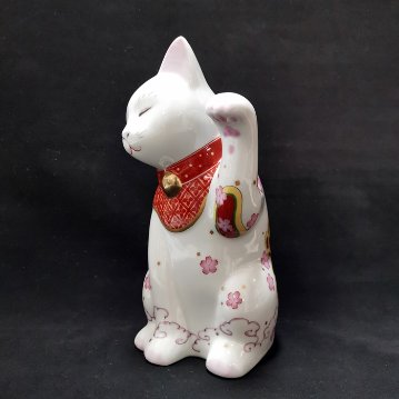 有田　其泉窯　ｍｉｗ（親）撫子　置物の画像