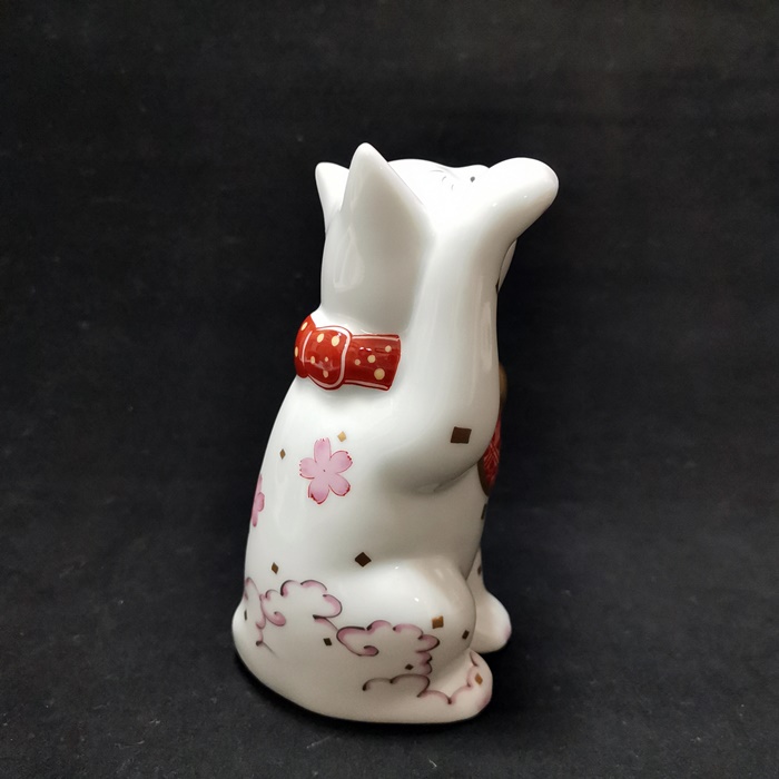 有田　其泉窯　ｍｉｗ（子）撫子　置物の画像