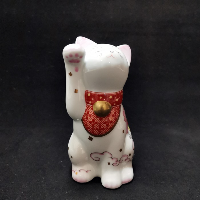 有田　其泉窯　ｍｉｗ（子）撫子　置物の画像