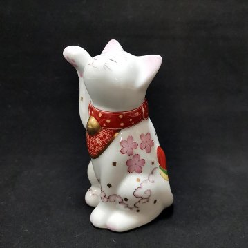 有田　其泉窯　ｍｉｗ（子）撫子　置物の画像