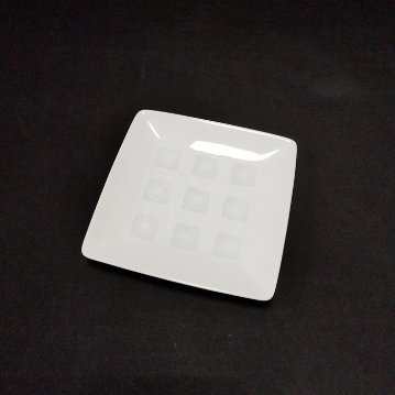 白山陶器　升目紋　銘々皿の画像