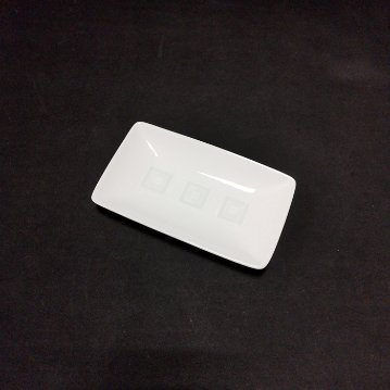 白山陶器　升目紋　長角皿（小）の画像