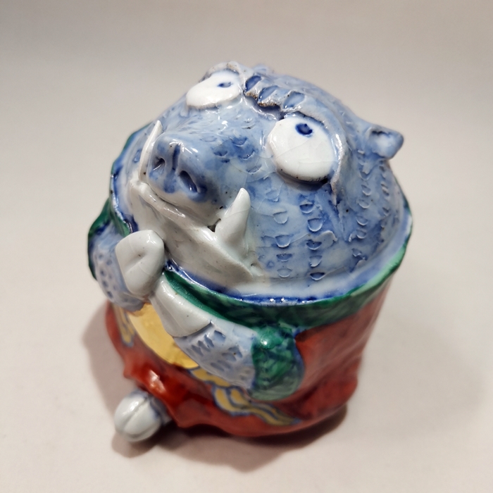 童工房　亥　置物の画像