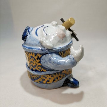 童工房　大黒　置物(中)の画像