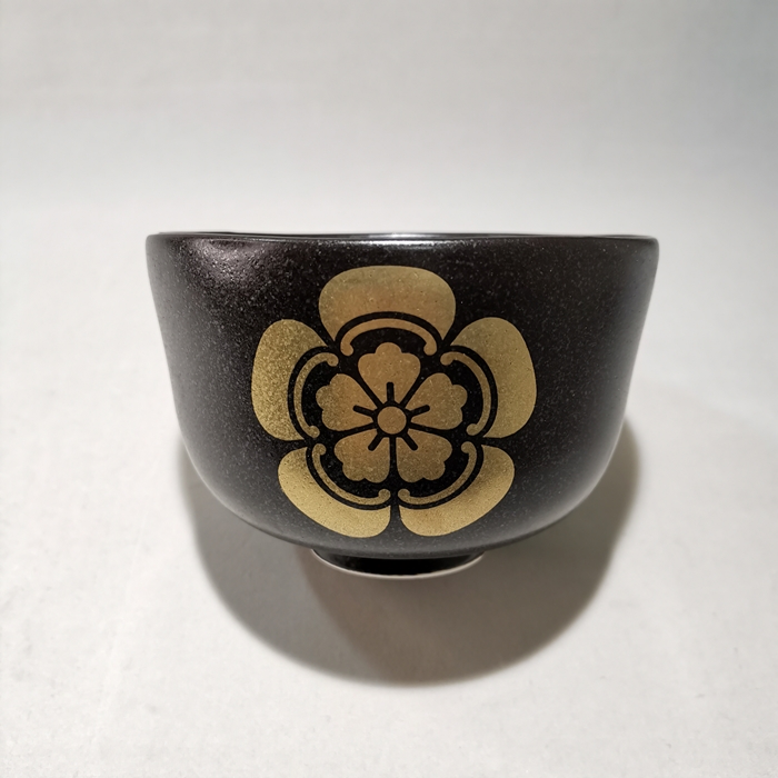 戦国武将家紋茶碗　織田信長　ポチ袋付の画像