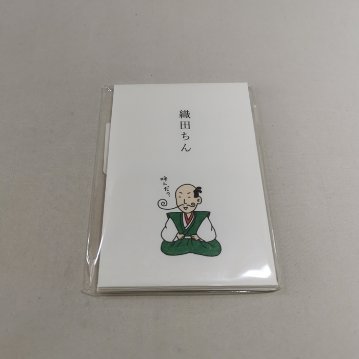 戦国武将家紋茶碗　織田信長　ポチ袋付の画像