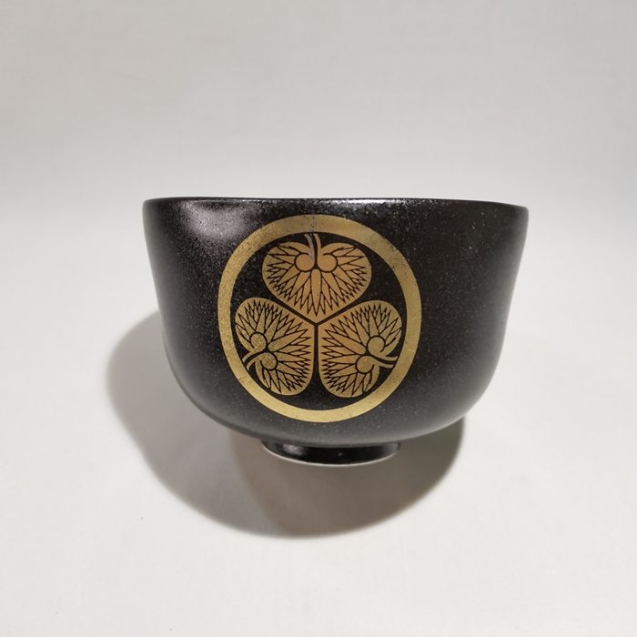 戦国武将家紋茶碗　徳川家康　ポチ袋付の画像