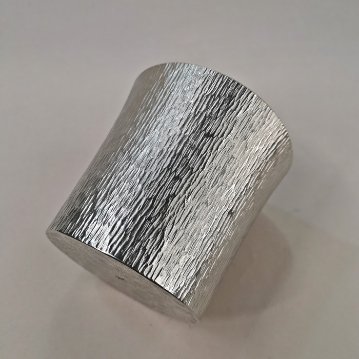 タンブラー　ファンネル(中)　本錫　伝統的工芸品「大阪浪華錫器」　310㏄の画像