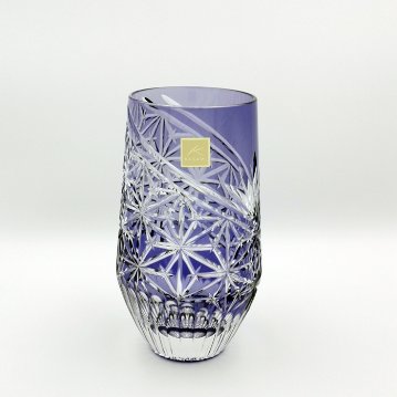 KAGAMI　江戸切子タンブラー〈麻の葉〉の画像