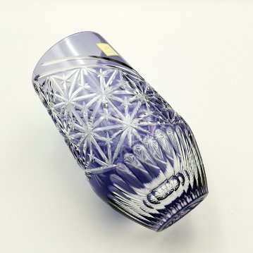 KAGAMI　江戸切子タンブラー〈麻の葉〉の画像