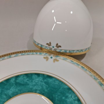 ナルミ　【カレス】復刻　コーヒー碗皿（１客）　ボーンチャイナの画像