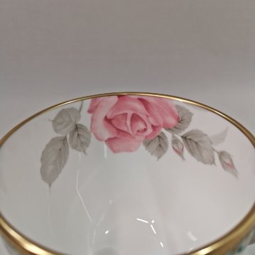 ナルミ　【カレス】復刻　コーヒー碗皿（１客）　ボーンチャイナの画像