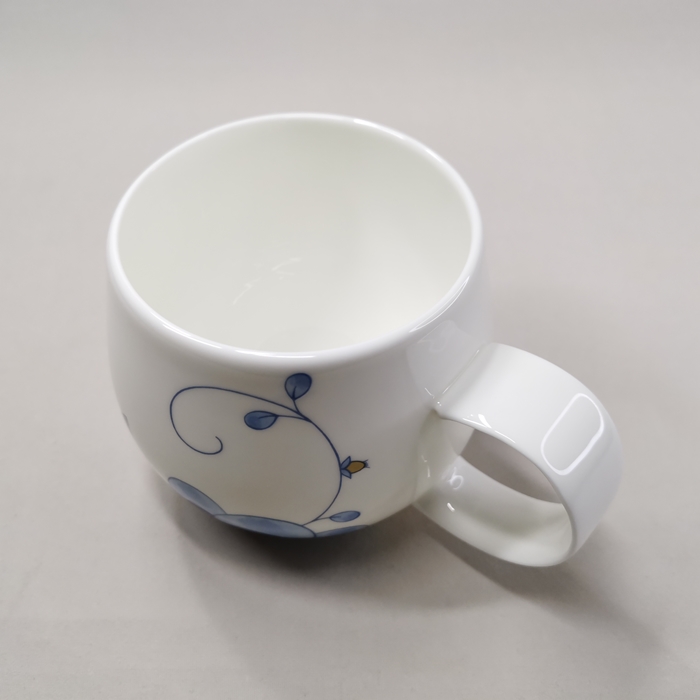 NARUMI　MILANO DUO〈ミラノ デュオ〉 バルーンマグ(1客)　BONE CHINAの画像