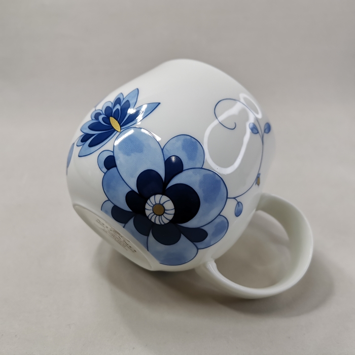 NARUMI　MILANO DUO〈ミラノ デュオ〉 バルーンマグ(1客)　BONE CHINAの画像