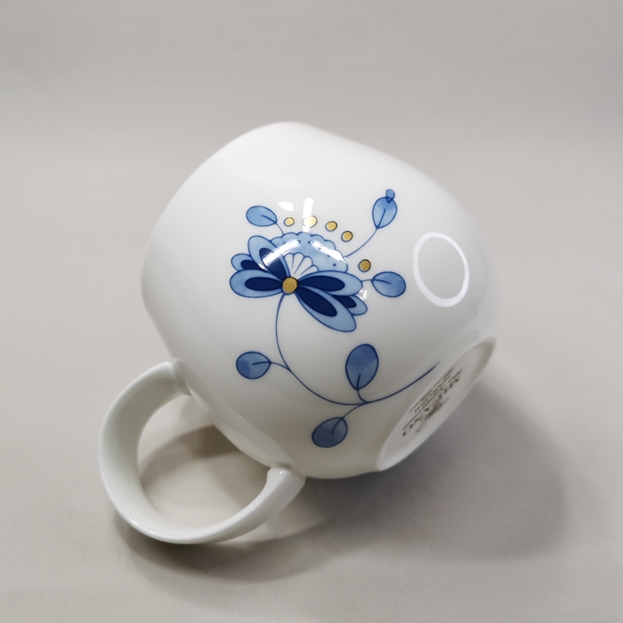 NARUMI　MILANO DUO〈ミラノ デュオ〉 バルーンマグ(1客)　BONE CHINAの画像
