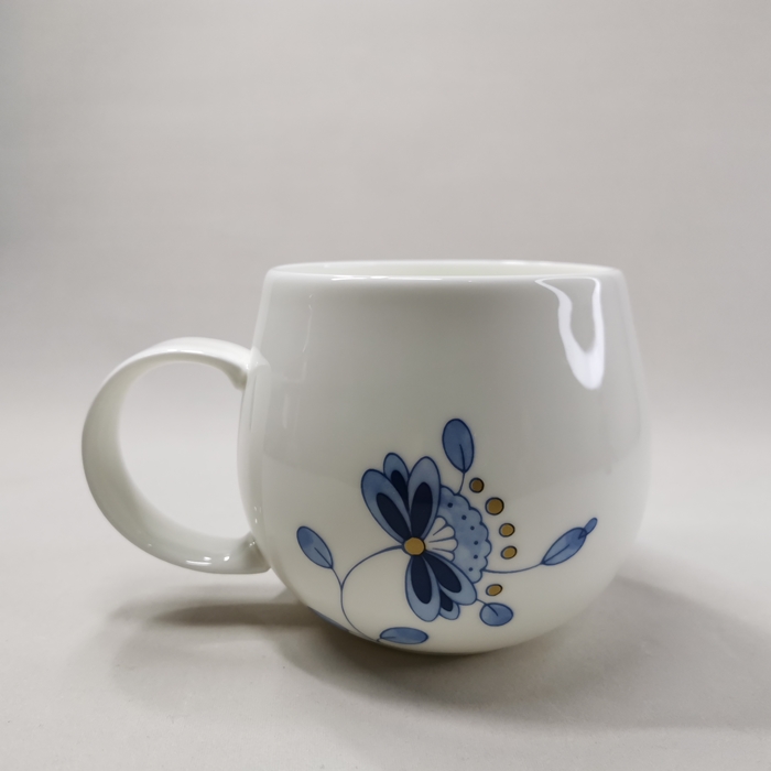 NARUMI　MILANO DUO〈ミラノ デュオ〉 バルーンマグ(1客)　BONE CHINAの画像