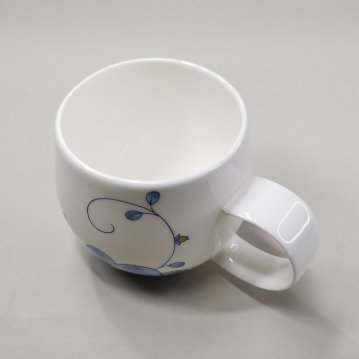 NARUMI　MILANO DUO〈ミラノ デュオ〉 バルーンマグ(1客)　BONE CHINAの画像