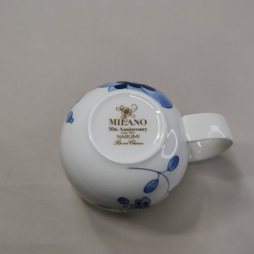 NARUMI　MILANO DUO〈ミラノ デュオ〉 バルーンマグ(1客)　BONE CHINAの画像