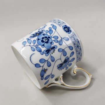 NARUMI　MILANO〈ミラノ〉 メッシュコーヒー碗皿(1客)　BONE CHINAの画像
