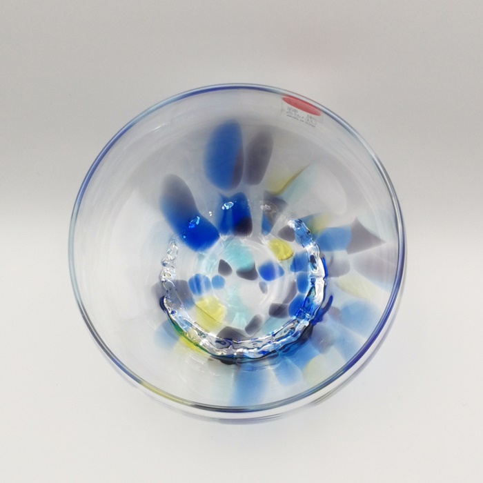 津軽びいどろ　酒器仙　海の灯　130㎖の画像