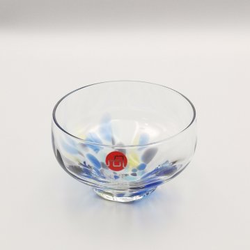 津軽びいどろ　酒器仙　海の灯　130㎖の画像